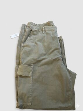 GAP Cargo Wide Leg Pants in Green (NWT)